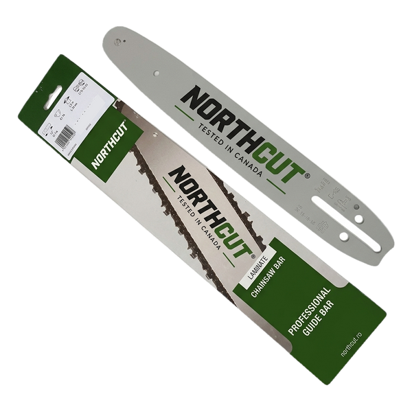 Lamă drujbă NORTHCUT 40 cm / 16" 3/8" 1.6 mm &ndash; 60 pinteni, D025, 6 nituri
